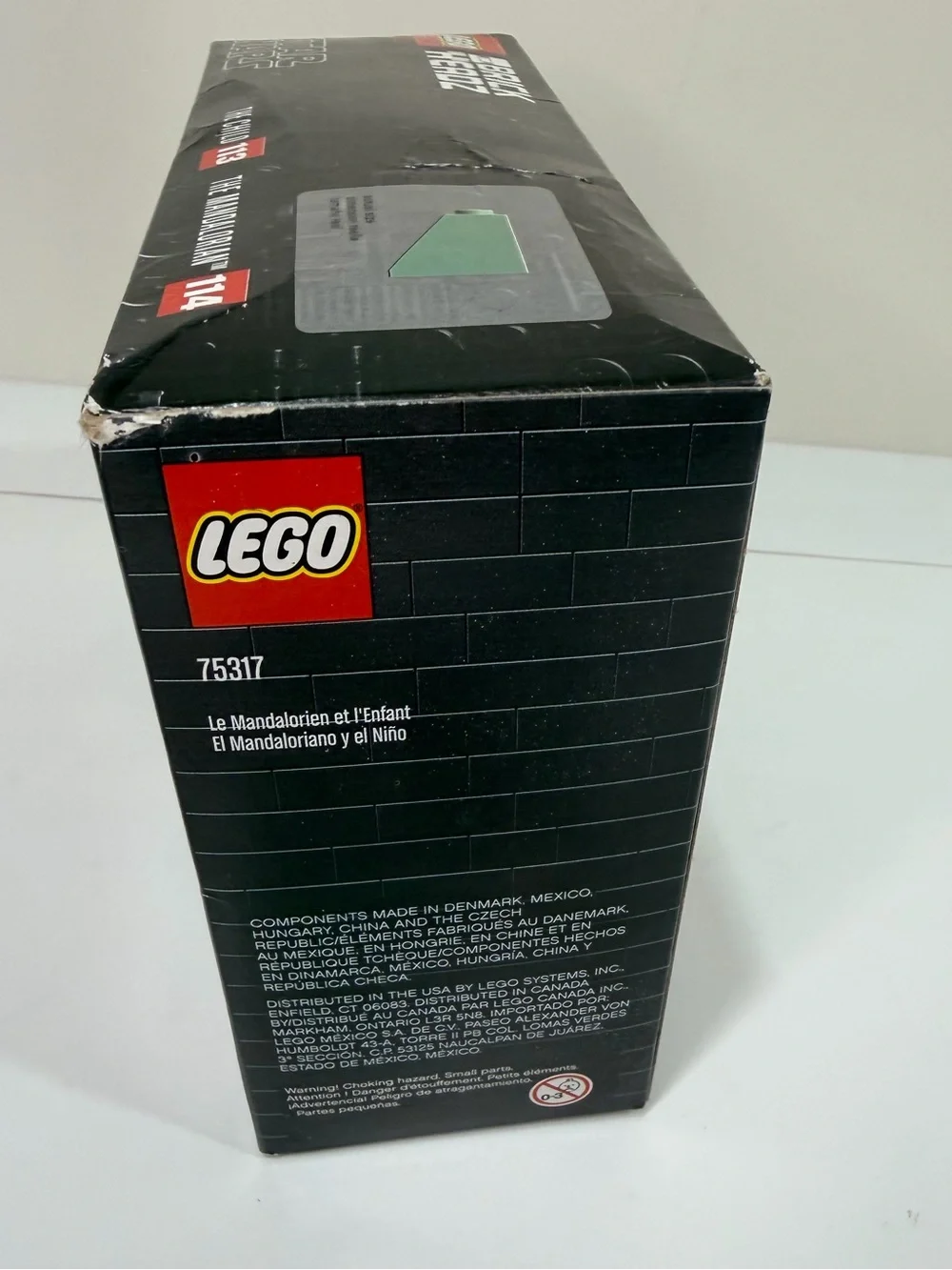 LEGO Star Wars BrickHeadz 75317 Mandalorian & The Child Grogu NIB Retired